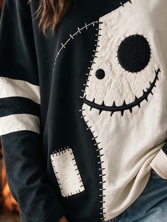 Women'S Casual Printed Sweatshirt