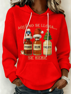 Puerto Rico Printed Hooded Sweatshirt