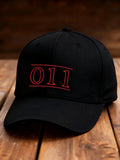 Retro Monster Print Washed Baseball Caps for Couples