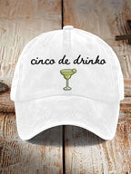 Unisex Casual Cinco De Mayo Printed Hat