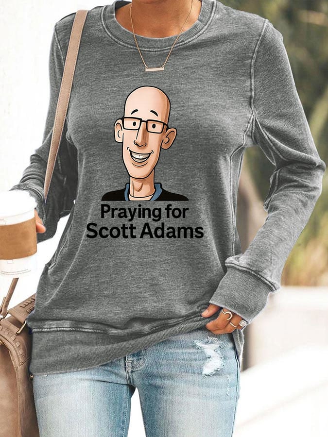 Women's Casual Printed Sweatshirt