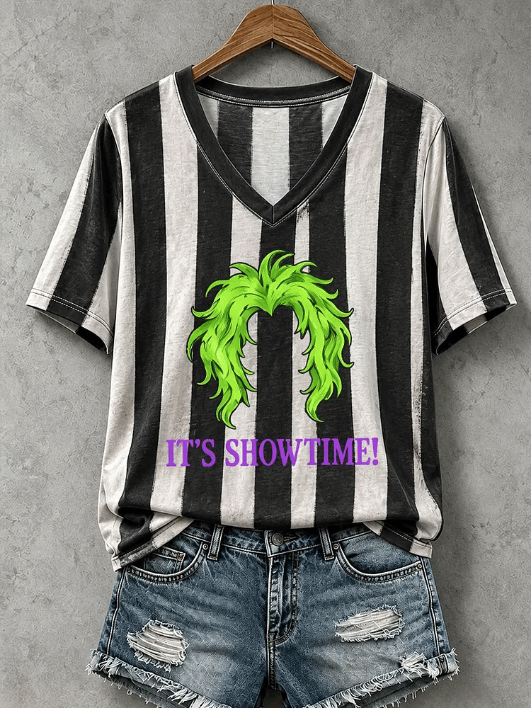 Women's Halloween Musical Inspired Printed T-shirt