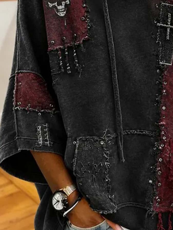 Women'S Casual Printed Hoodie
