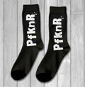 Puerto Rico Singer Pure White PfknR Printed Socks