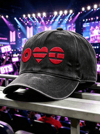 Unisex Music Lover Washed Retro Baseball Cap