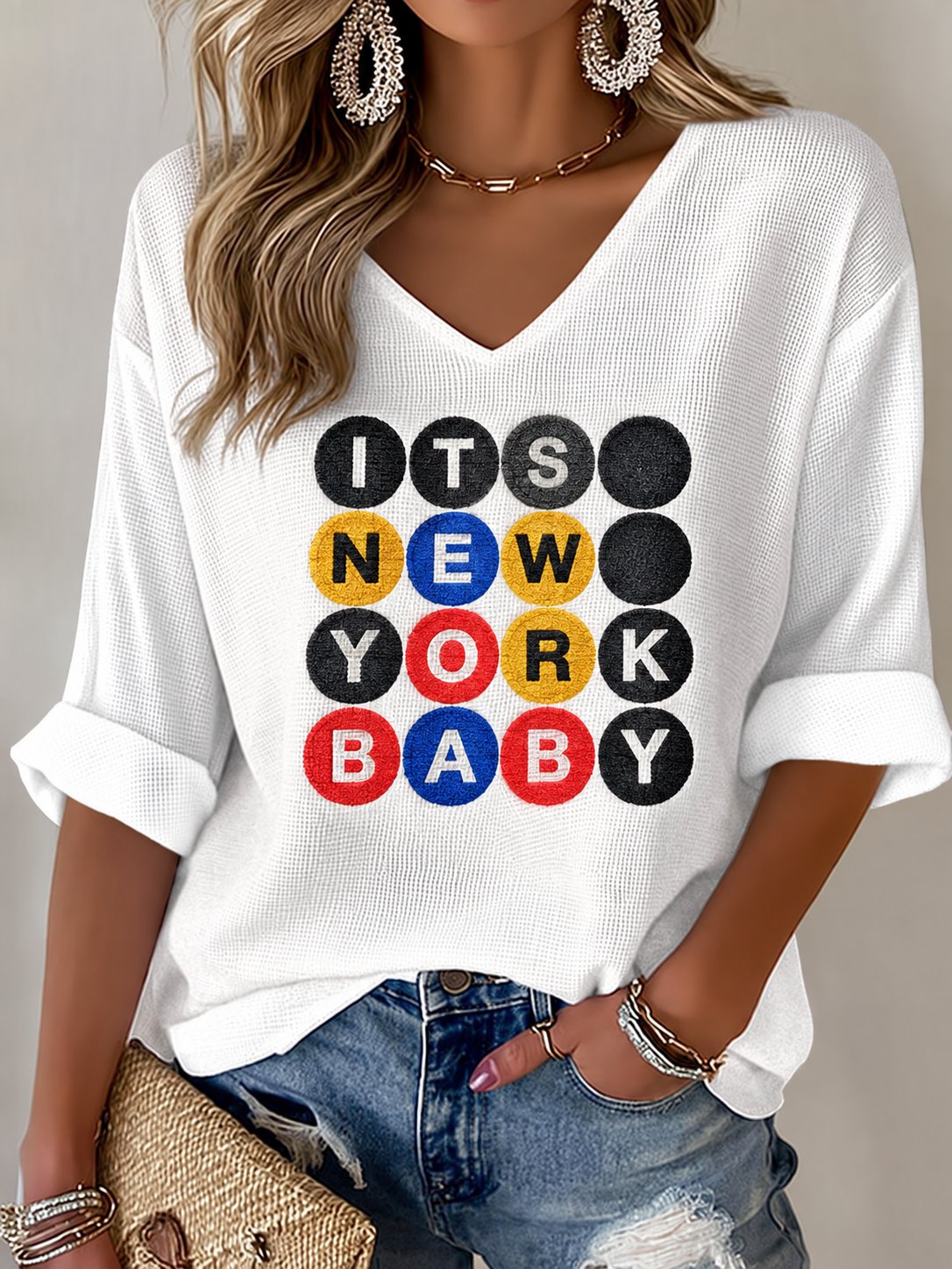 Women's Musical Art Printed T-shirt