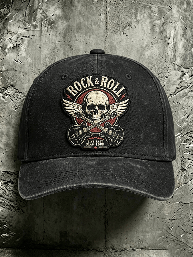 Music Lovers Unisex Retro Washed Baseball Cap