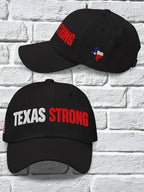 Texas Strong Print Baseball Cap