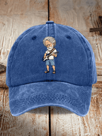 Band singer printed casual baseball cap