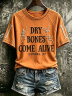 Women's Print Round Neck T-shirt