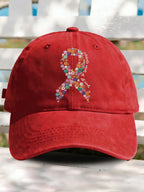 Celebrate Minds of All Kinds Autism Print Baseball Cap