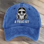 A True Jet 74 Football Art Printed Cap