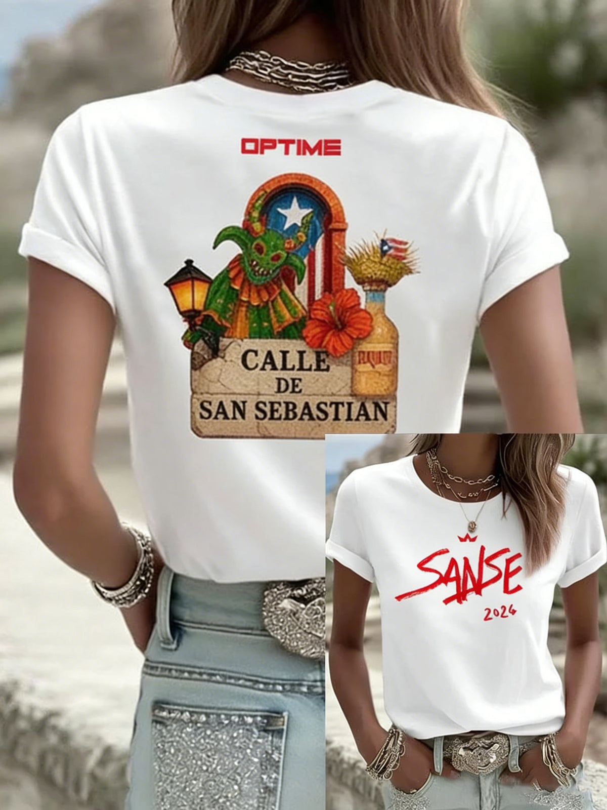 Women's  Sanse 2026  Print T-shirt