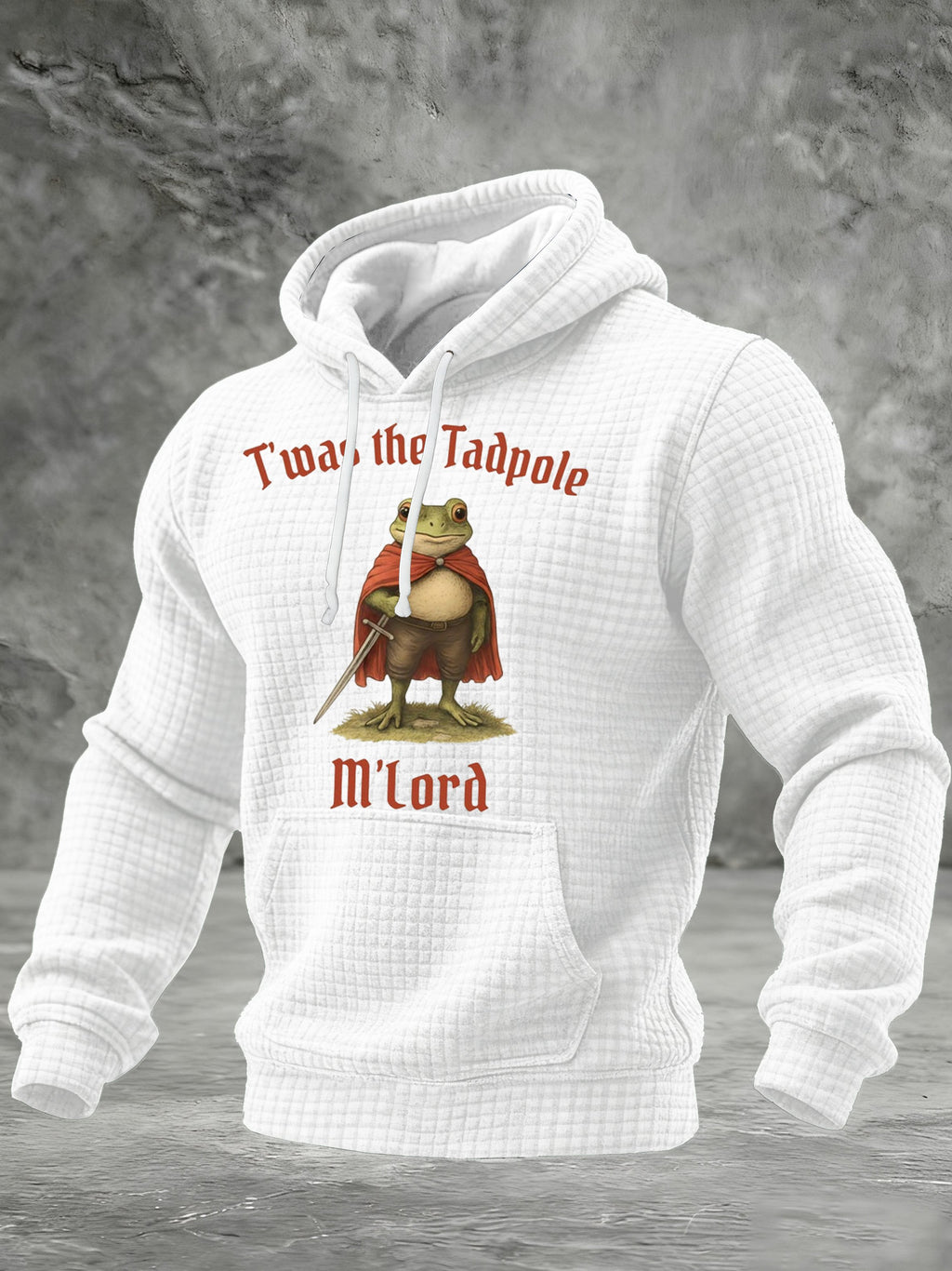 Frog Mom Dad Pregnancy Funny Couple round neck printed sweatshirt