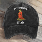 Frog Mom Dad Pregnancy Funny Couple Art Printed Cap