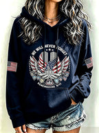 Women's Never Forget September 11 Print Top