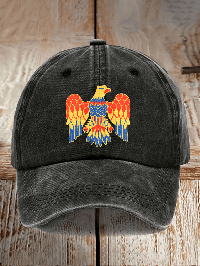 King of Rock and Roll Print Baseball Cap