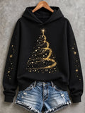 Women'S Casual Christmas Print Hoodie