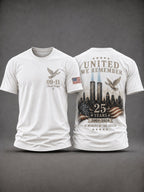 911 Memorial Casual Print T-Shirt