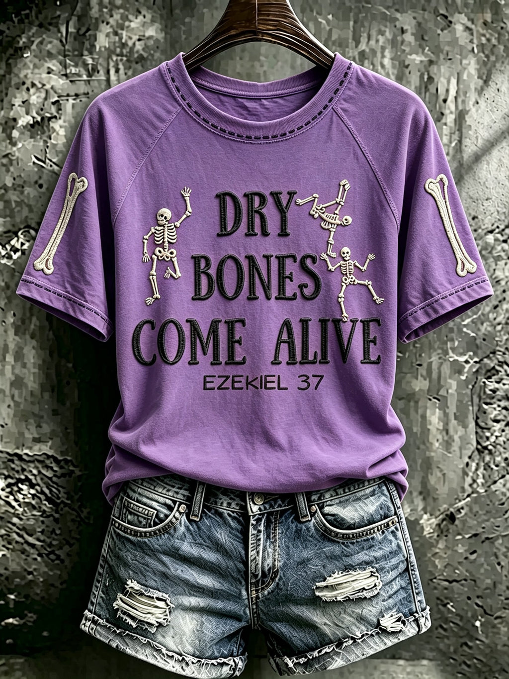 Women's Print Round Neck T-shirt