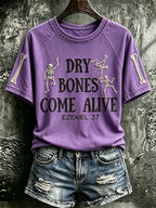 Women's Print Round Neck T-shirt