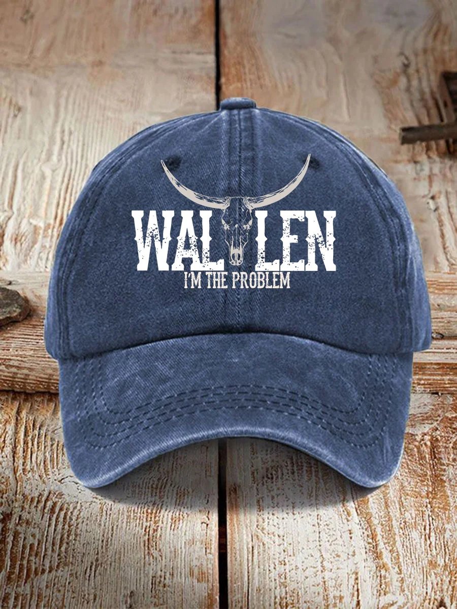 I'M The Problem Print Baseball Cap
