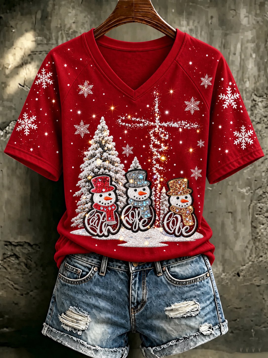 Women's Print Short-Sleeve T-Shirt