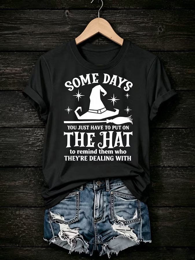 Women's Halloween Print T-Shirt