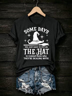 Women's Halloween Print T-Shirt