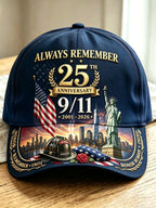 9/11 Memorial Printed Hat (Unisex)