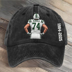 A True Jet 74 Football Art Printed Cap