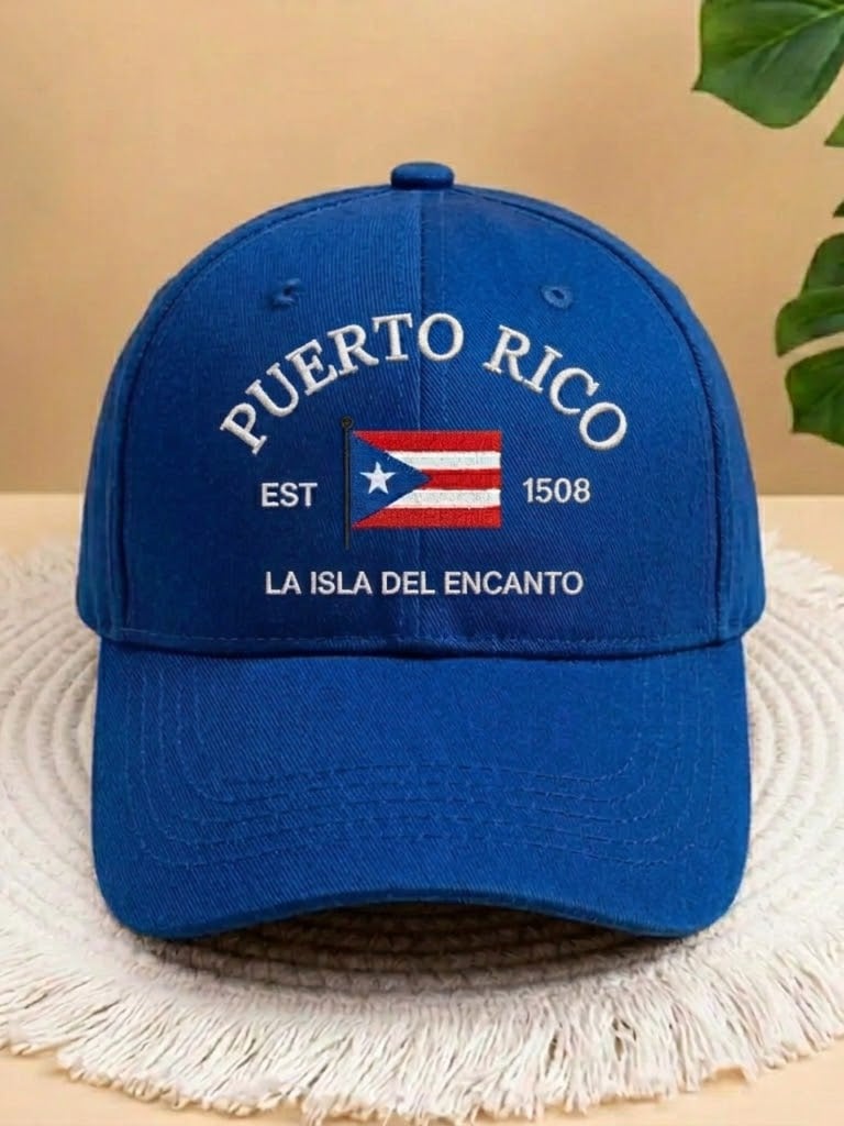 Unisex Puerto Rico Print Hat