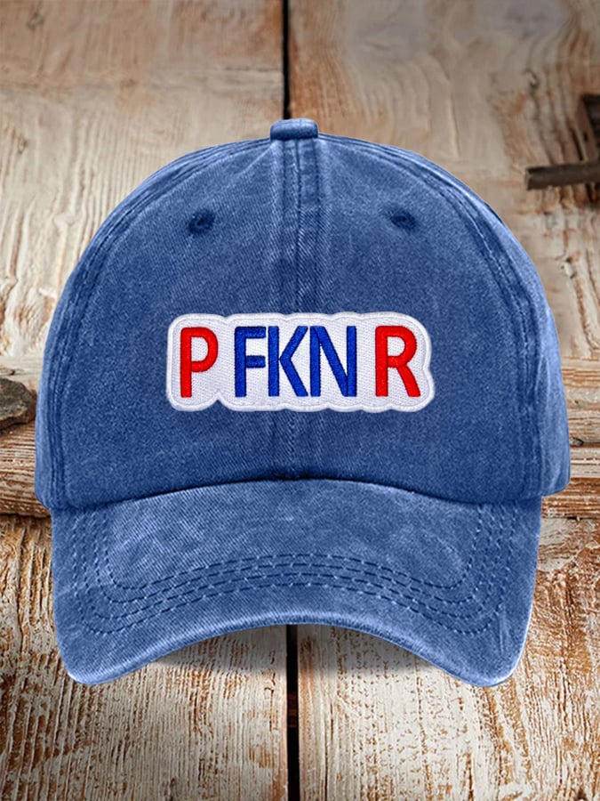 P Fkn R Silhouette For Cricut Printed Baseball Cap