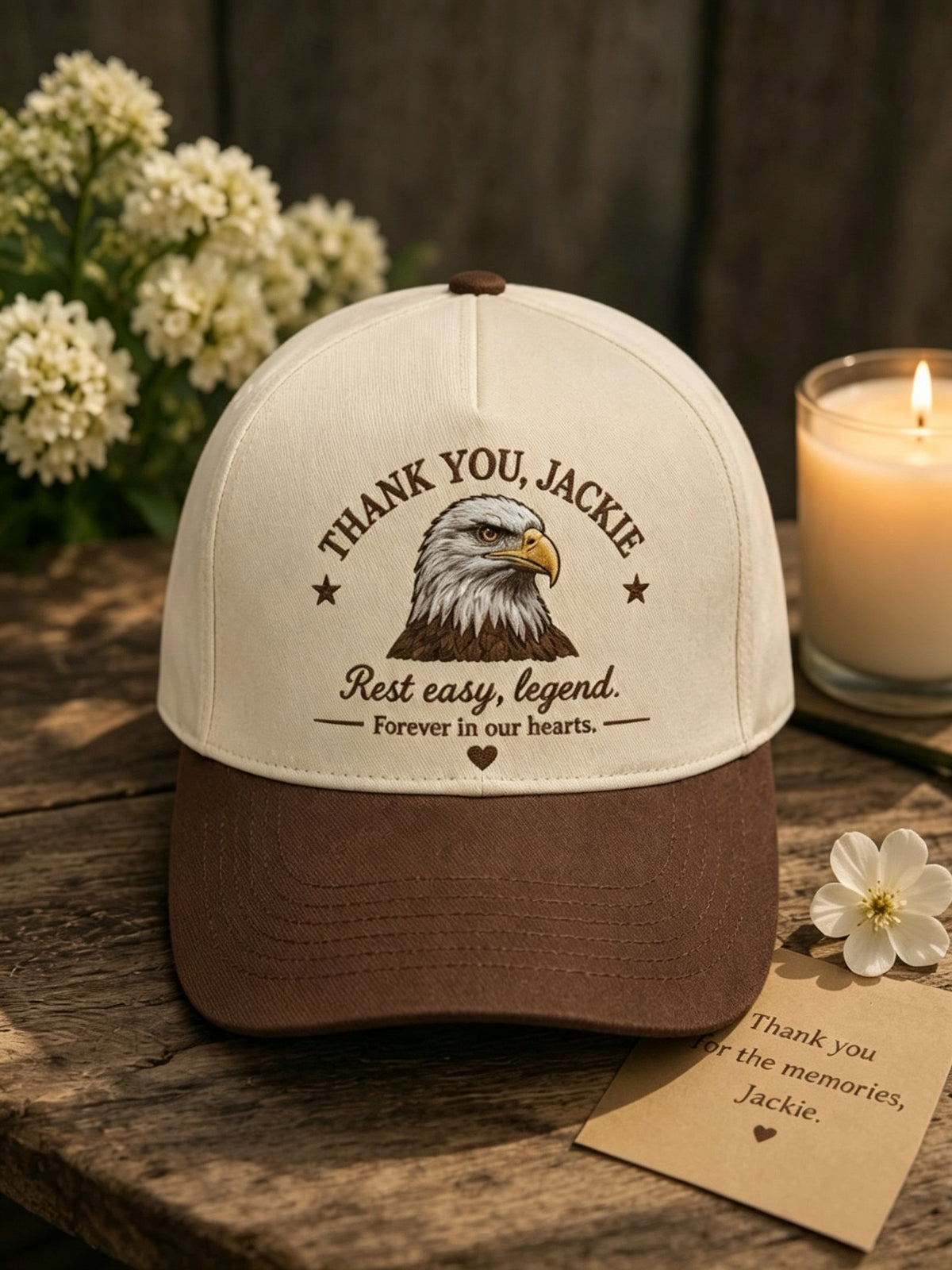 🔥🔥2nd 50% Off 🔥🔥Unisex Jackie The Eagle Printed Hat