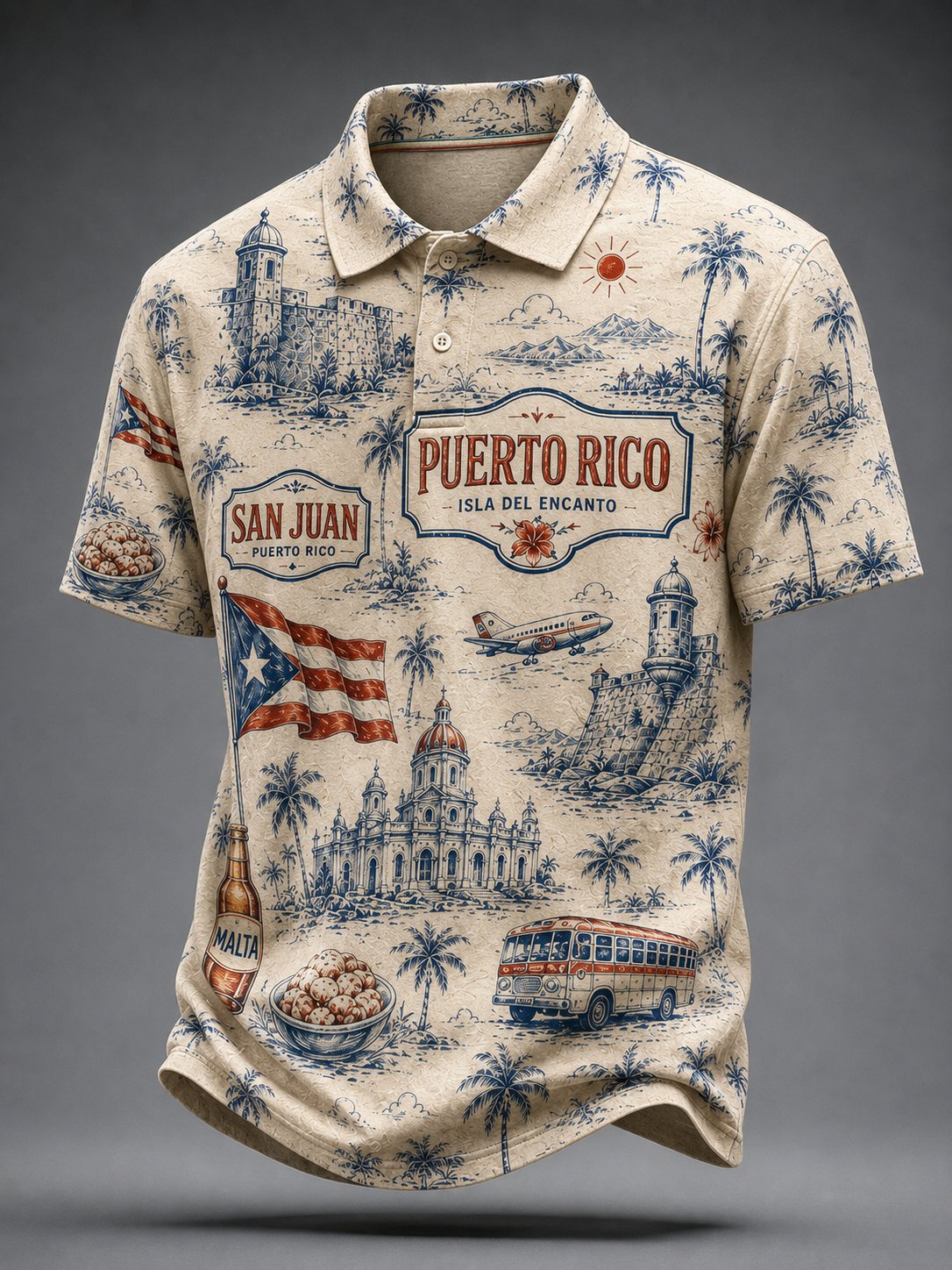 Men's Puerto Rico Short-Sleeve T-Shirt