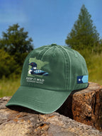 Unisex Save The Boundary Waters Mn State Loon Printed Hat
