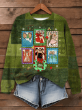 Merry Christmas Printed Sweatshirt