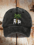 Men's singer print baseball cap