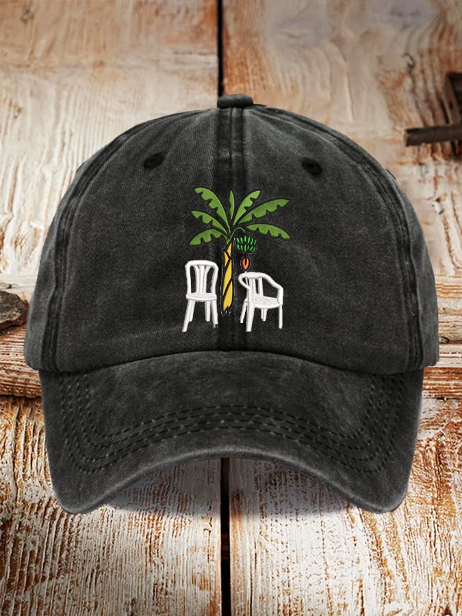 Men's singer print baseball cap