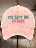 Puerto Rico Yo Soy De Pfknr Printed Baseball Cap