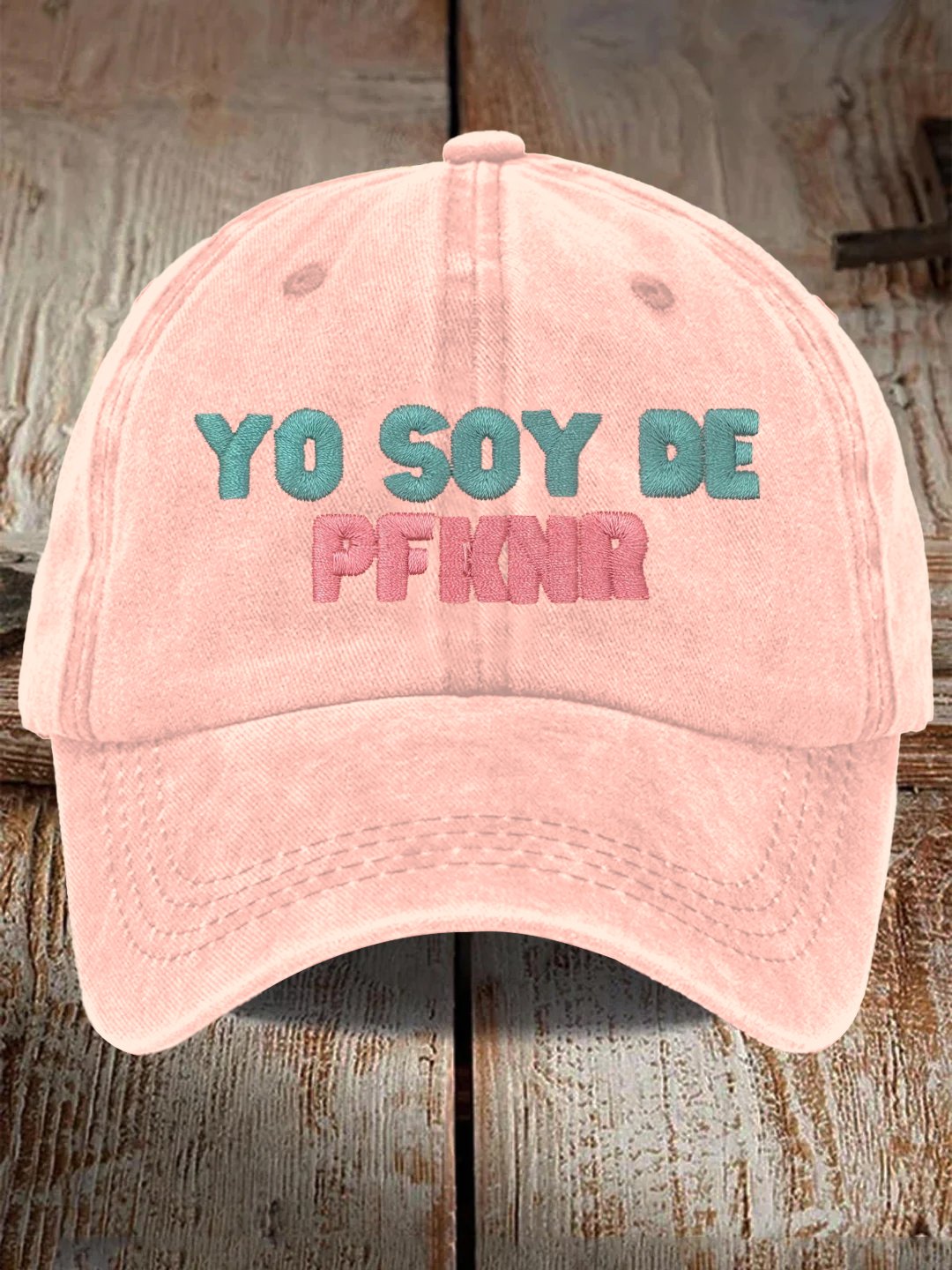 Puerto Rico Yo Soy De Pfknr Printed Baseball Cap