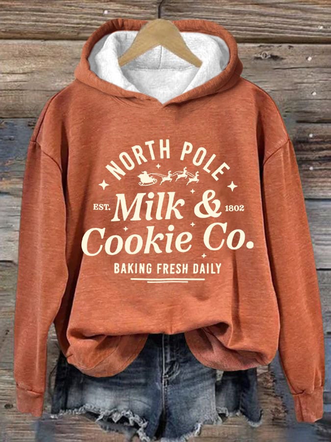 Christmas Women's Printed Long Sleeve Sweatshirt