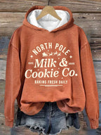 Christmas Women's Printed Long Sleeve Sweatshirt