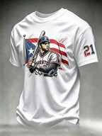 Men's Roberto Clemente Day Print Short-Sleeve T-Shirt