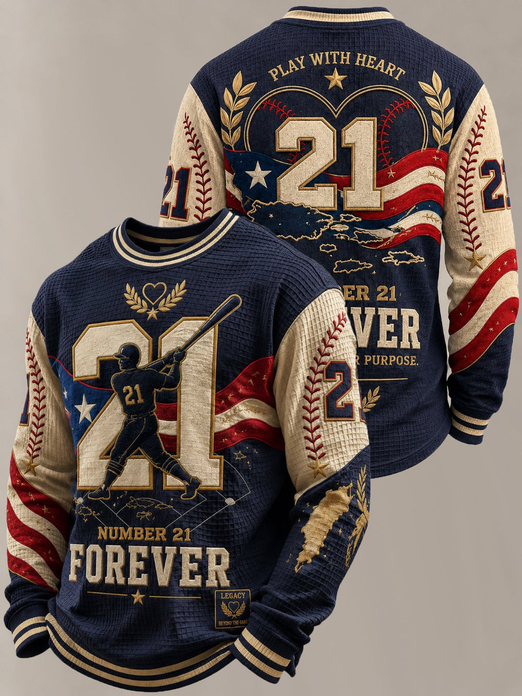 Men's Baseball Lovers Print T-Shirt