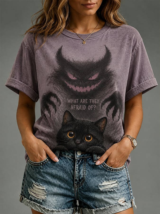 Women'S Casual Cute Animal Print Top