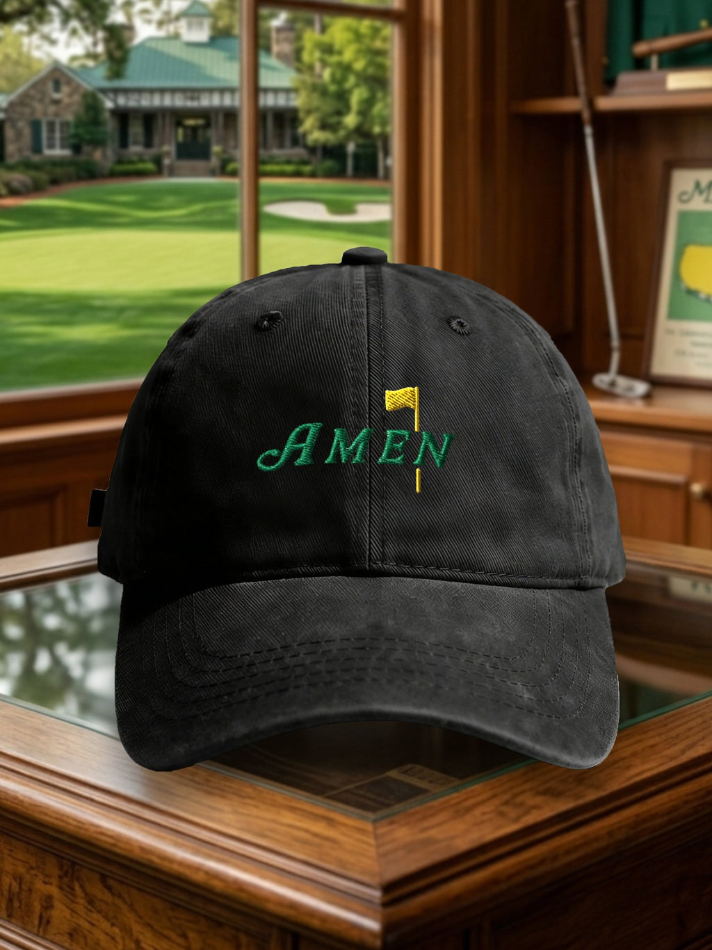 Golf Cap - Vintage Style Sport Hat for Golf Fans