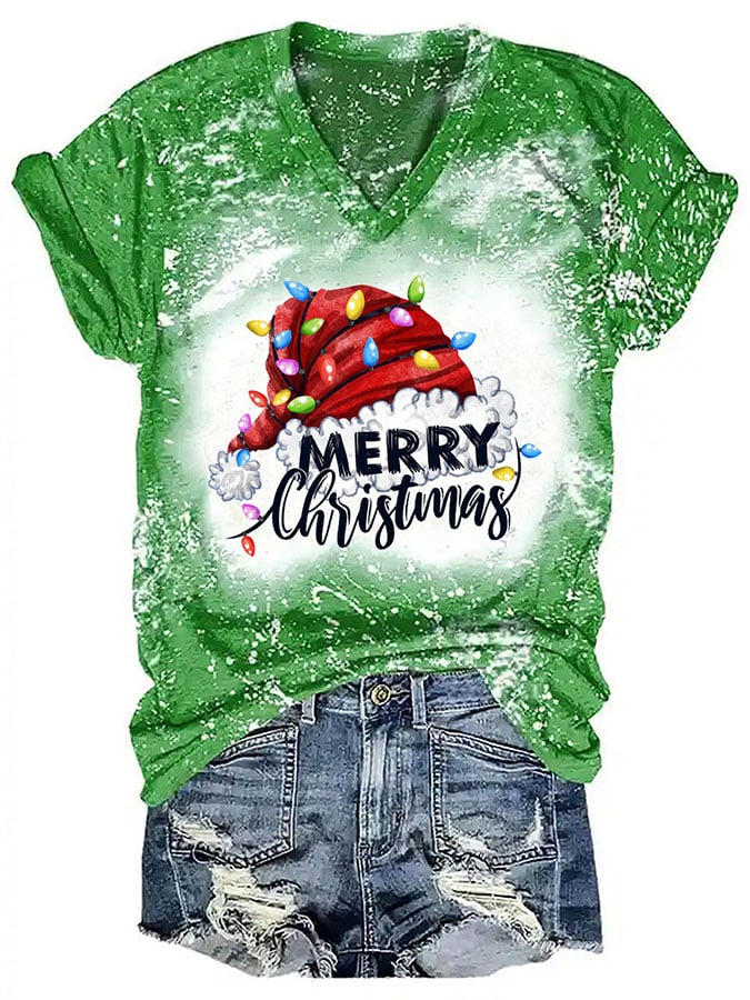 Fashion Tie Dye Print Short Sleeve T-Shirt