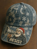 Fdt Christmas Print Baseball Cap For Men And Women