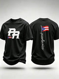 Men's Puerto Rico Print Short-Sleeve T-Shirt